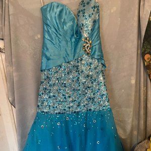 mermaid styles ball gown